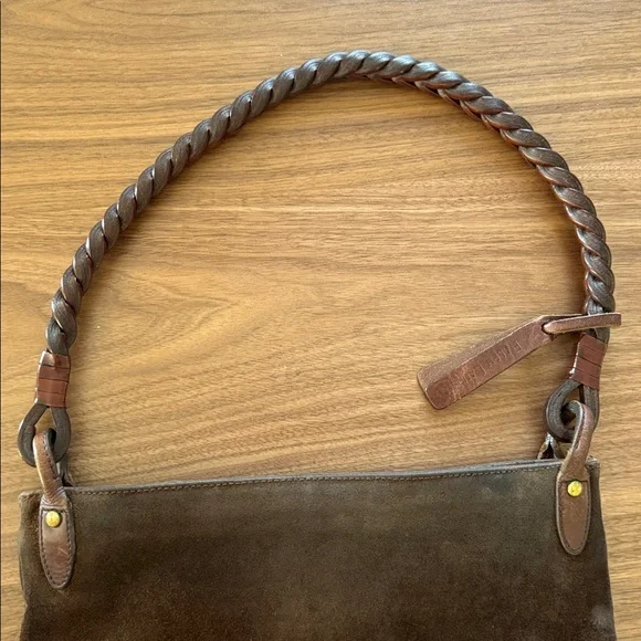 Vintage rare Ralph Lauren Suede bag - Picture 4 of 14